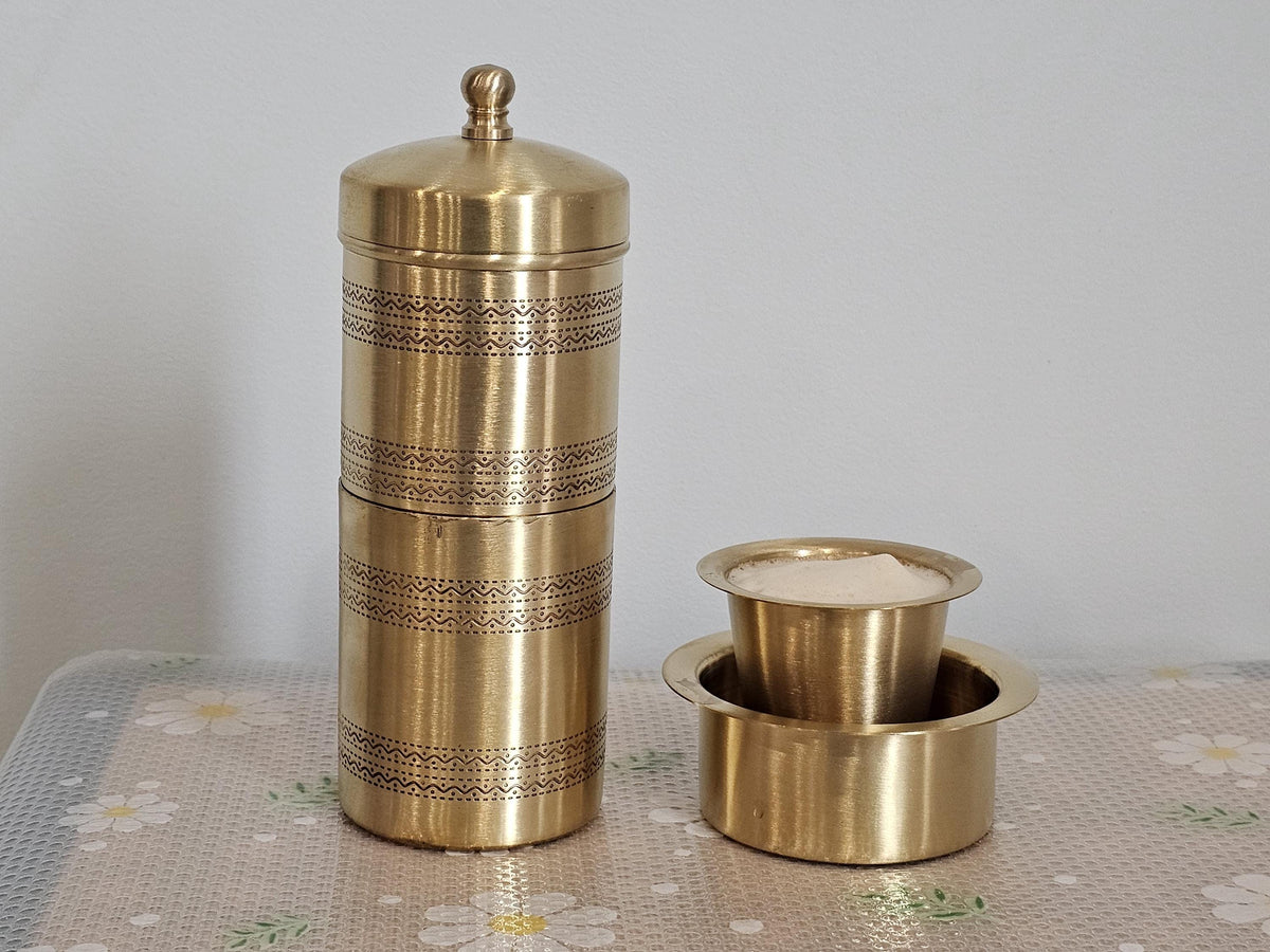 Indian Traditional Coffee filter. | Drip coffee maker.