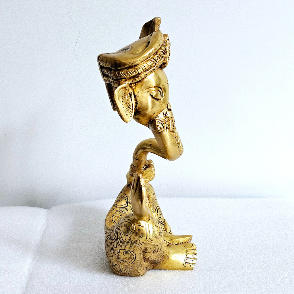 Brass artistic Ganapathi / Vinayakudu / Ganesh