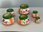 Stack of wooden pots | Kondapalli | Home Decor.