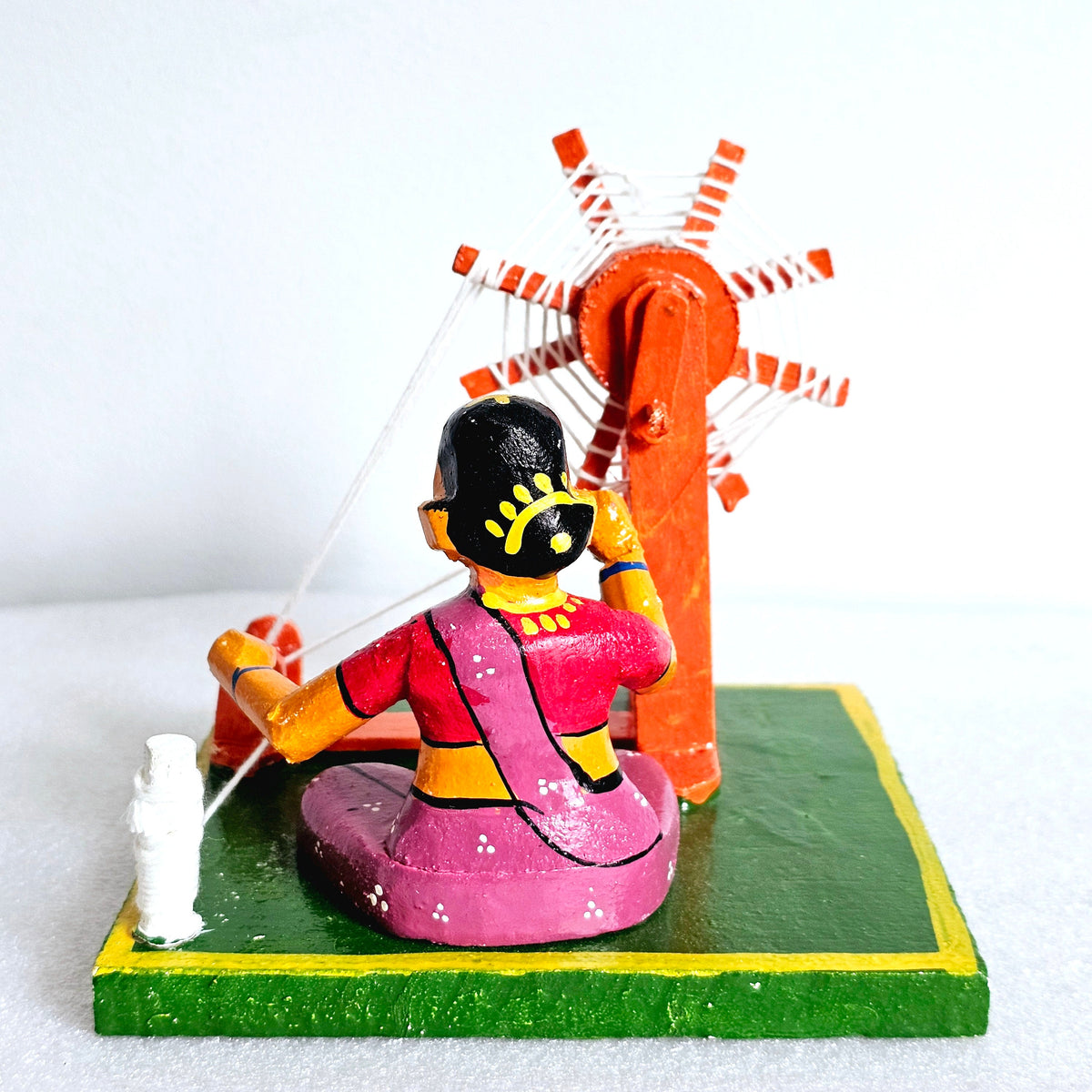Traditional Spinning wheel Charka/ Ratnam| Kondapalli | Navaratri golu | Bommala Koluvu