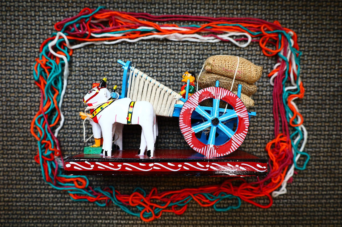 Indian Bullock cart | Kondapalli edla bandi | Bommala Koluvu | Navaratri Golu | Sankranti koluvu | Home Decor