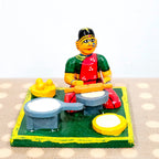Chapati Maker on a Traditional Oven | Kondapalli | Navaratri golu | Bommala Koluvu