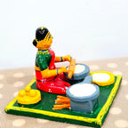 Chapati Maker on a Traditional Oven | Kondapalli | Navaratri golu | Bommala Koluvu