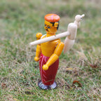 Etikoppaka Farmer & Wife Doll | Traditional Indian Toys