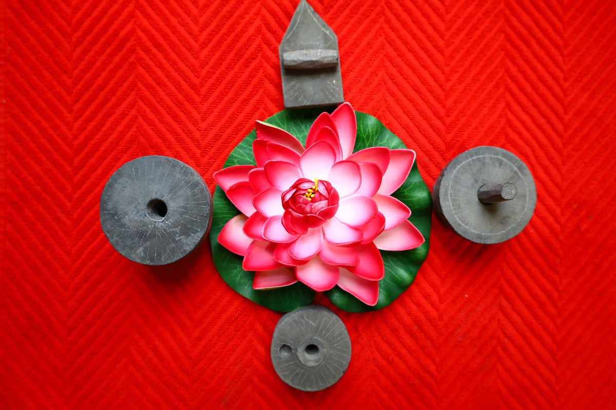 Miniature Stone Rubburolu / Rokali / Sannikallu / tiragali | Traditional Indian Grinding tools