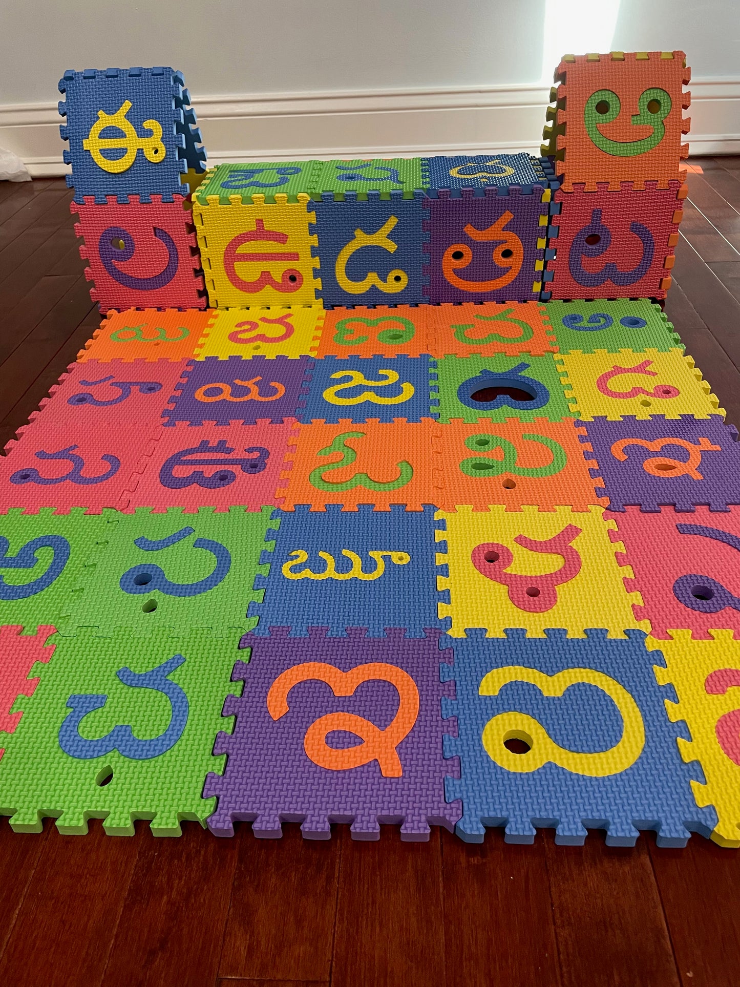 Telugu Interactive Puzzle Play Mat