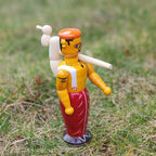 Etikoppaka Farmer & Wife Doll | Traditional Indian Toys