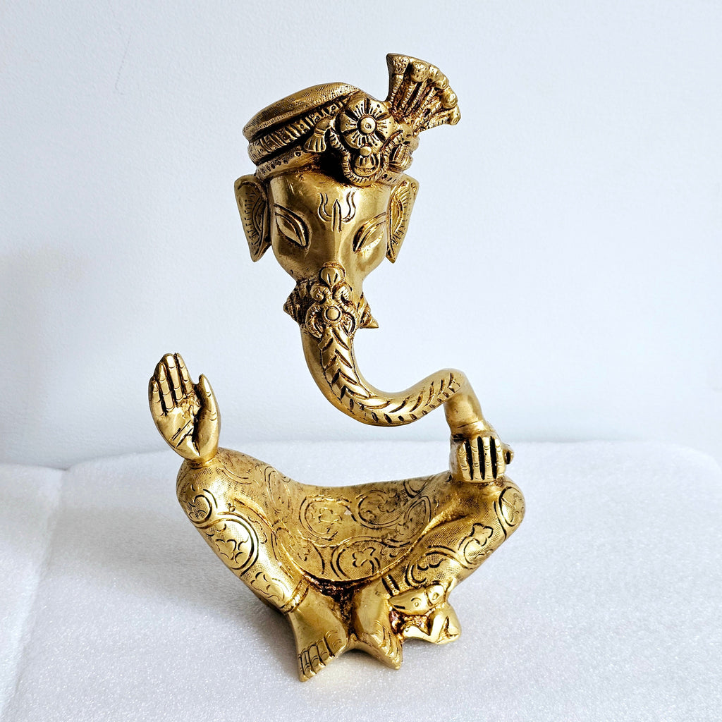 Brass artistic Ganapathi / Vinayakudu / Ganesh