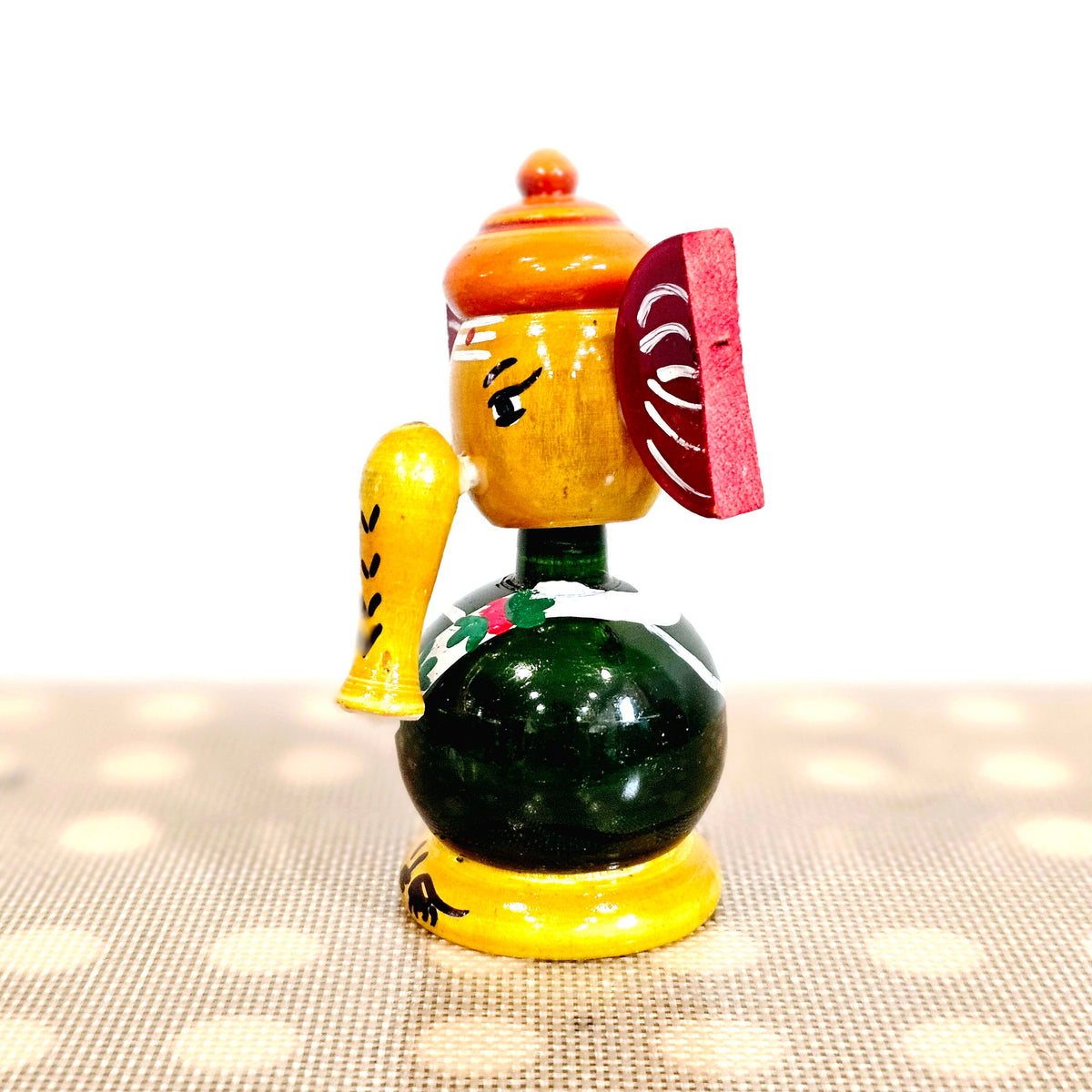 Cute Vinayaka Bobble head doll | kondapalli