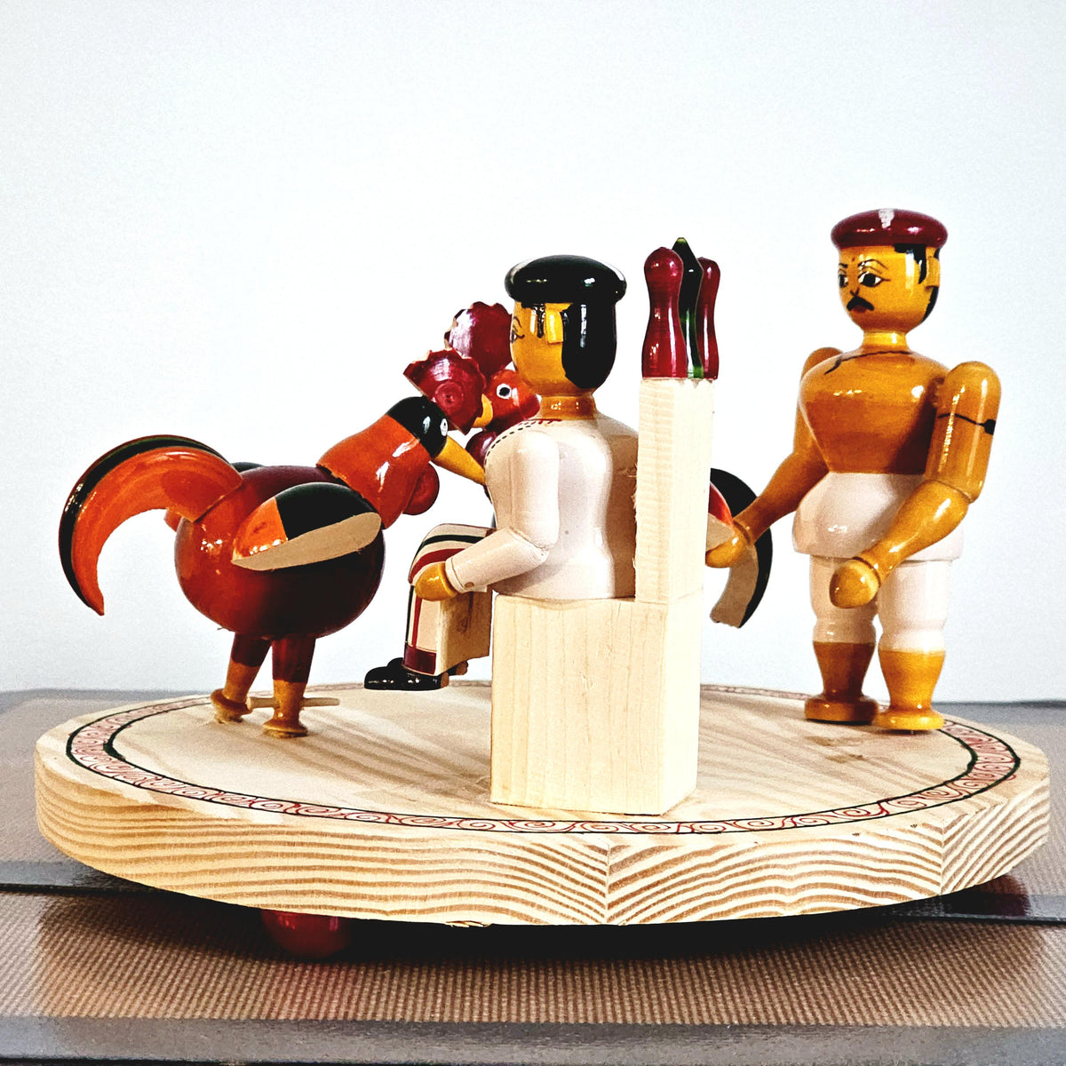 Traditional Indian Cock Fight Arena. | Sankranti