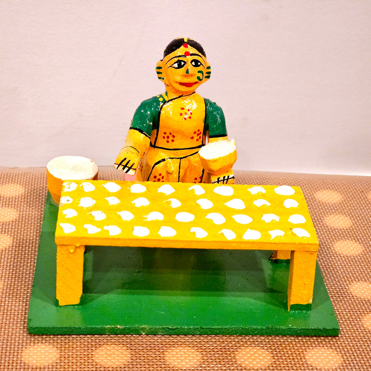 Traditional way of drying Odiyalu/Papad/Fryums. | Kondapalli | Navaratri golu | Bommala Koluvu
