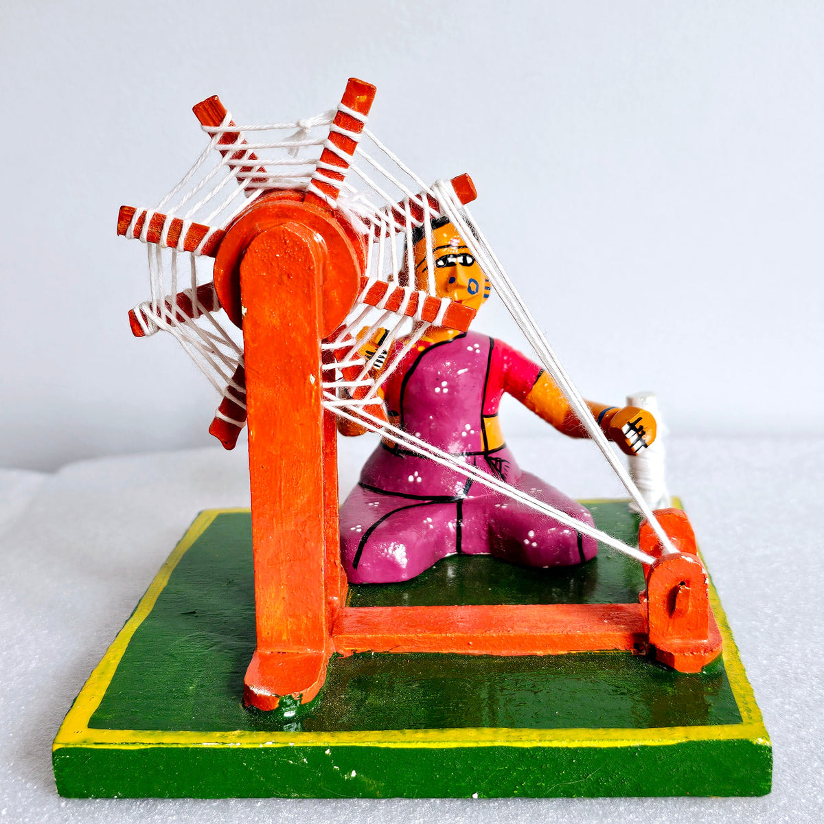 Traditional Spinning wheel Charka/ Ratnam| Kondapalli | Navaratri golu | Bommala Koluvu