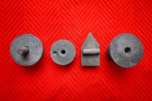 Miniature Stone Rubburolu / Rokali / Sannikallu / tiragali | Traditional Indian Grinding tools