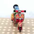Colorful painted Indian Scooter | Home Decor |  Italian Vespa