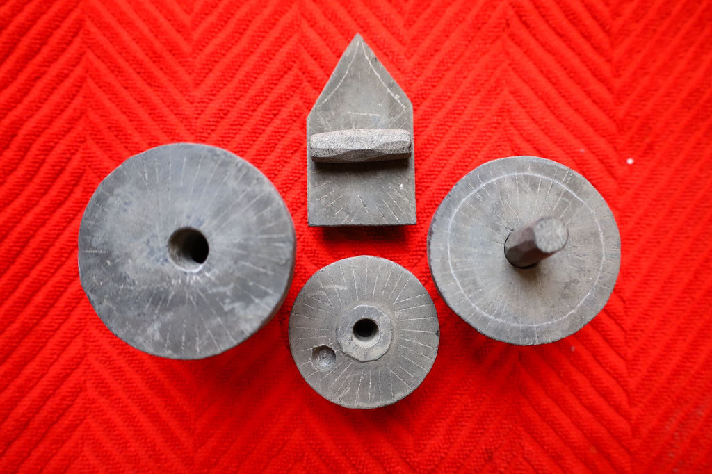 Miniature Stone Rubburolu / Rokali / Sannikallu / tiragali | Traditional Indian Grinding tools