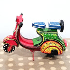 Colorful painted Indian Scooter | Home Decor |  Italian Vespa