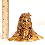 Adiyogi Lord Shiva bust | Brass