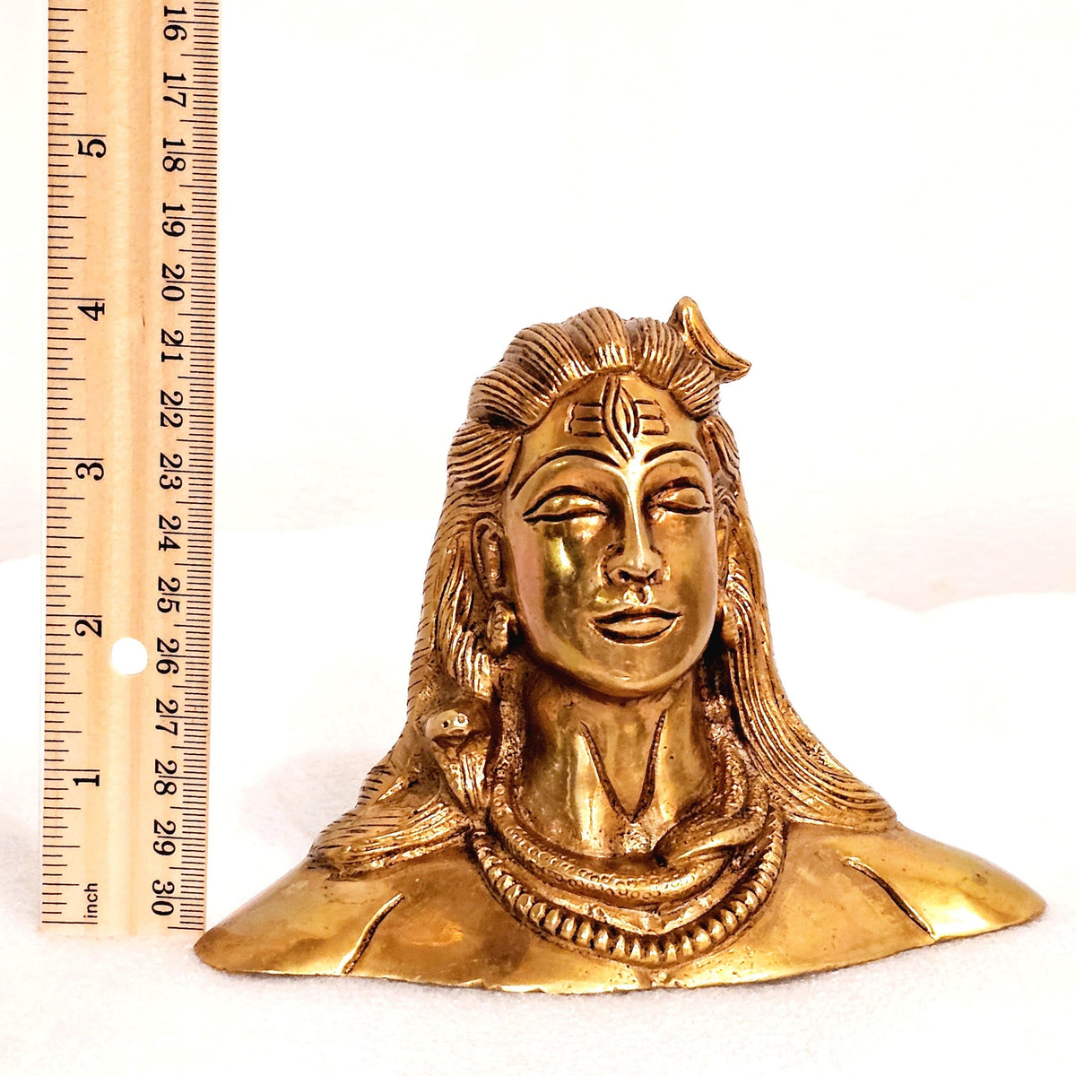 Adiyogi Lord Shiva bust | Brass