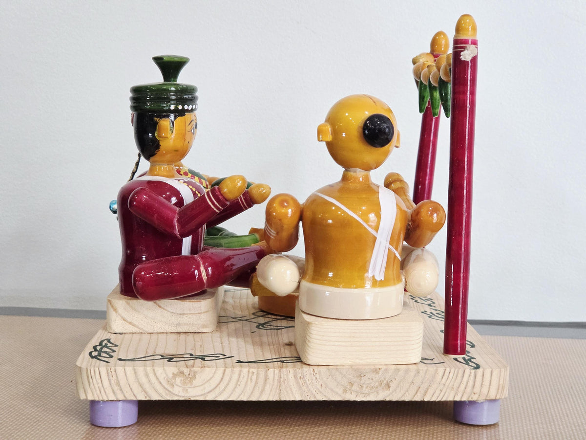 Traditional Hindu marriage | Etikoppaka doll | Home Decor | Navaratri golu | Sankranti Koluvu
